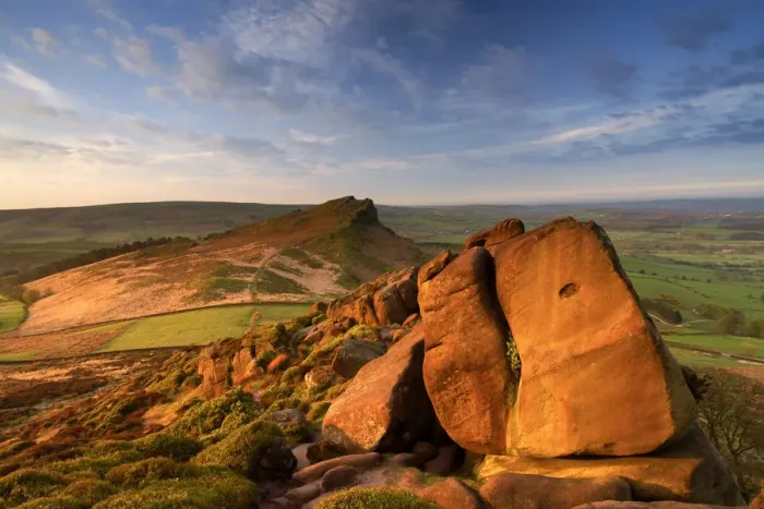 Framed Print : Cloudscape over the Roaches, Peak District National Park, Shropshire, England Framed Print : Cloudscape over the Roaches, Peak District National Park, Shropshire, England