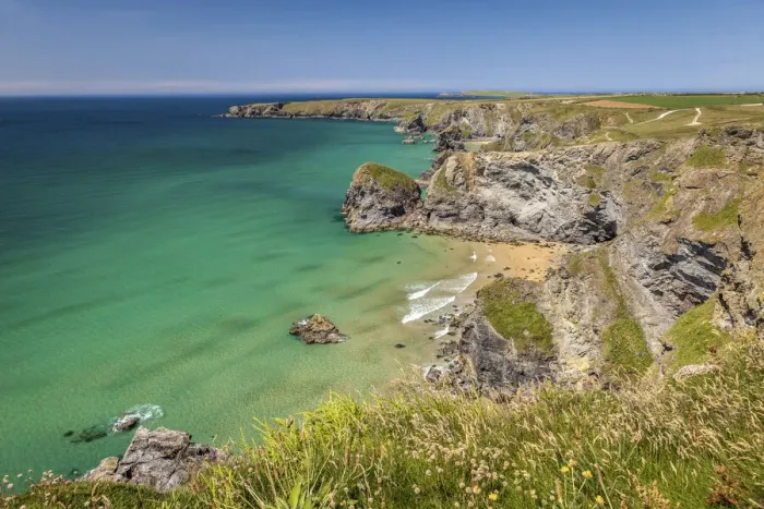 Framed Print : Coast Bedruthan Steps at Padstow, Cornwall, England Framed Print : Coast Bedruthan Steps at Padstow, Cornwall, England
