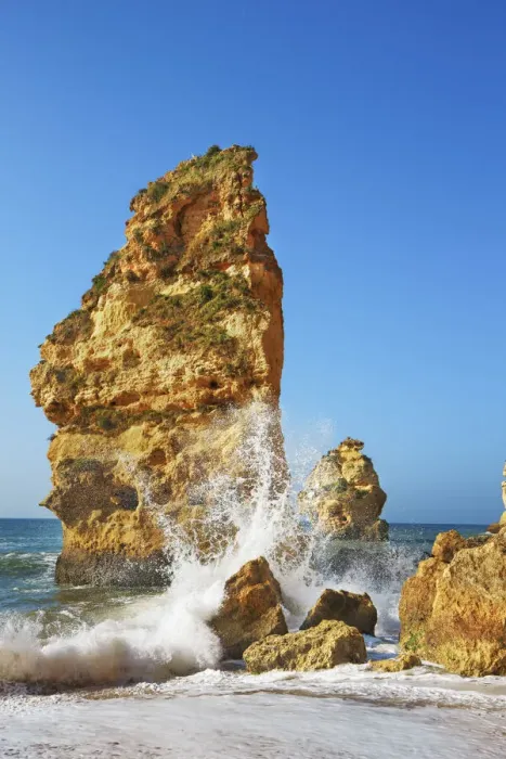 Framed Print : Coast impression Praia da Marinha - Portugal, Algarve, Lagoa, Praia da Marinha Framed Print : Coast impression Praia da Marinha - Portugal, Algarve, Lagoa, Praia da Marinha