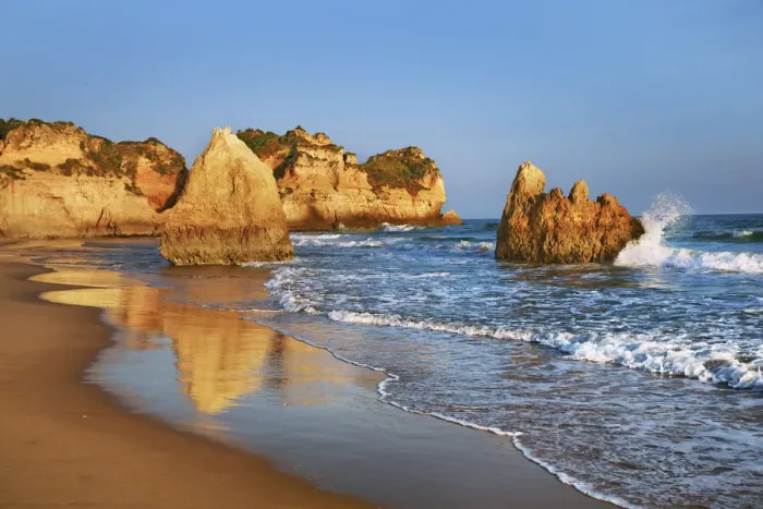 Framed Print : Coast impression Praia dos Tres Irmaos - Portugal, Algarve, Alvor, Praia dos Tres Irmaos Framed Print : Coast impression Praia dos Tres Irmaos - Portugal, Algarve, Alvor, Praia dos Tres Irmaos