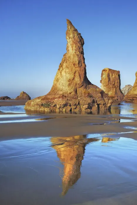 Framed Print : Coast landscape with bizarre rocks - USA, Oregon, Curry, Samuel H Framed Print : Coast landscape with bizarre rocks - USA, Oregon, Curry, Samuel H