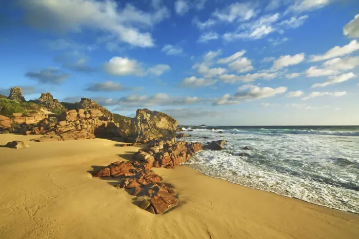 Framed Print : Coast landscape near Moses Rock - Australia, Western Australia, Southwest Framed Print : Coast landscape near Moses Rock - Australia, Western Australia, Southwest