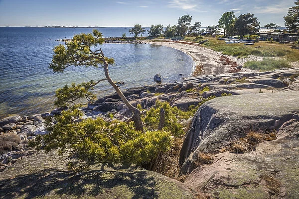 Coast of Sandhamn Island, Stockholm County, Sweden