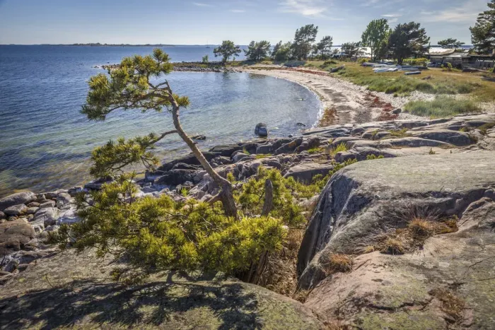 Framed Print : Coast of Sandhamn Island, Stockholm County, Sweden Framed Print : Coast of Sandhamn Island, Stockholm County, Sweden