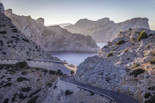 Coastal road at Cap Formentor, Mallorca, Spain