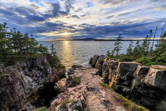 Framed Print : Coastal scene on the Schoodic Peninsula, Acadia National Park, Bar Harbor, Maine, United States Framed Print : Coastal scene on the Schoodic Peninsula, Acadia National Park, Bar Harbor, Maine, United States