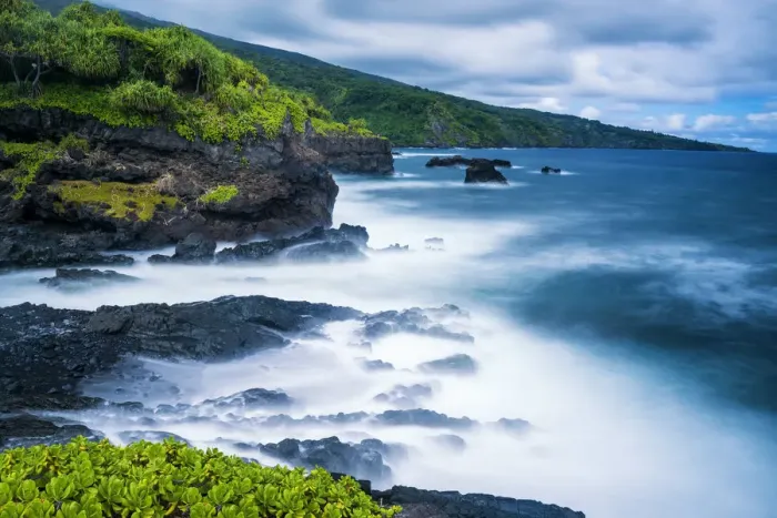 Framed Print : Coastline at Haleakala National Park, Maui, Hawaii, USA Framed Print : Coastline at Haleakala National Park, Maui, Hawaii, USA