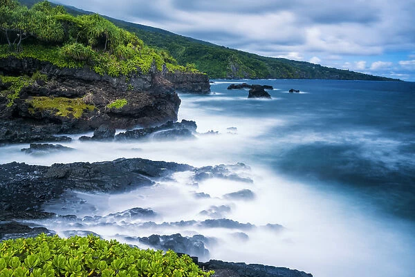 Coastline at Haleakala National Park, Maui, Hawaii, USA