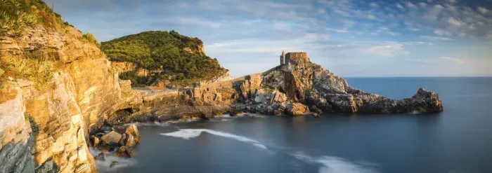 Framed Print : Coastline at Portovenere, Liguria, Italy Framed Print : Coastline at Portovenere, Liguria, Italy