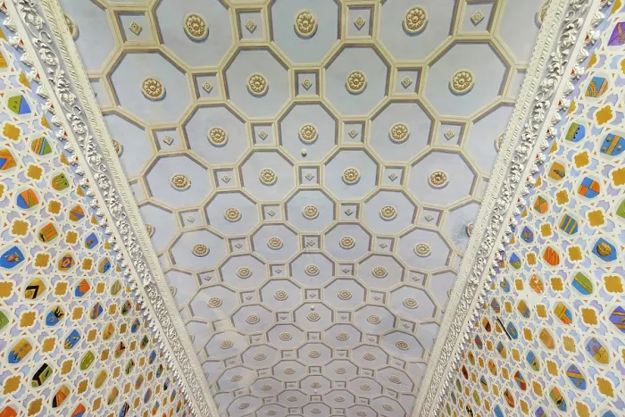 Framed Print : Coats of arms room ceiling, Donnafugata Castle, Donnafugata, Ragusa province, Sicily, Italy Framed Print : Coats of arms room ceiling, Donnafugata Castle, Donnafugata, Ragusa province, Sicily, Italy