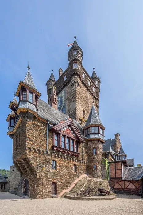 Framed Print : Cochem castle, Cochem, Mosel valley, Rhineland-Palatinate, Germany Framed Print : Cochem castle, Cochem, Mosel valley, Rhineland-Palatinate, Germany