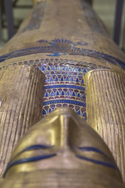 Coffin of Yuya (18th Dynasty), Egyptian Museum, Cairo, Egypt