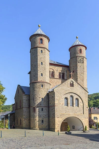 Collegiate church of Bad Munstereifel, Eifel, North Rhine Westphalia, Germany