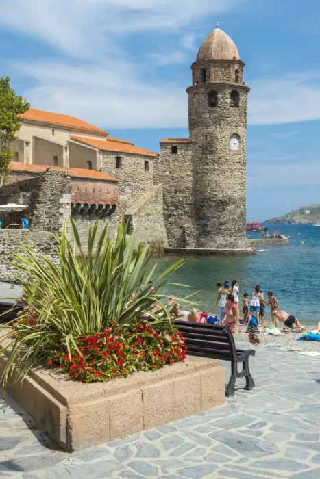 Framed Print : Collioure, Languedoc-Roussillon, France Framed Print : Collioure, Languedoc-Roussillon, France