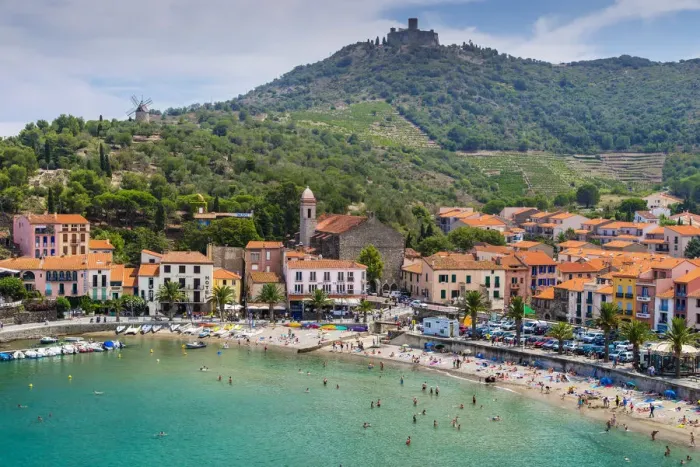 Framed Print : Collioure, Languedoc-Roussillon, France Framed Print : Collioure, Languedoc-Roussillon, France
