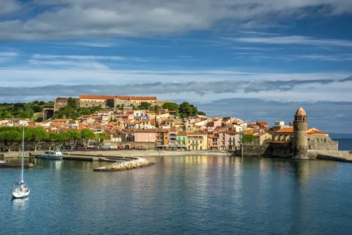 Framed Print : Collioure, Pyrenees-Orientales, France Framed Print : Collioure, Pyrenees-Orientales, France