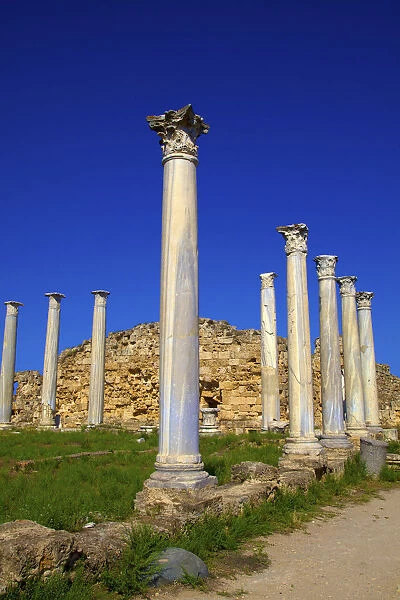 Collonades of the Gymnasium, Salamis, North Cyprus