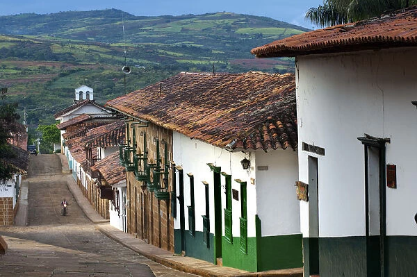 Colombia, Barichara, Colonial Town, National Monument, Santander Province, Typical