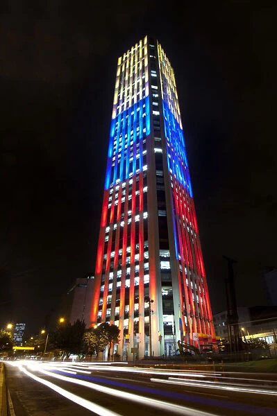 Colombia, Bogota, Torre Colpatria (Colpatria Tower), Colombias Tallest Building