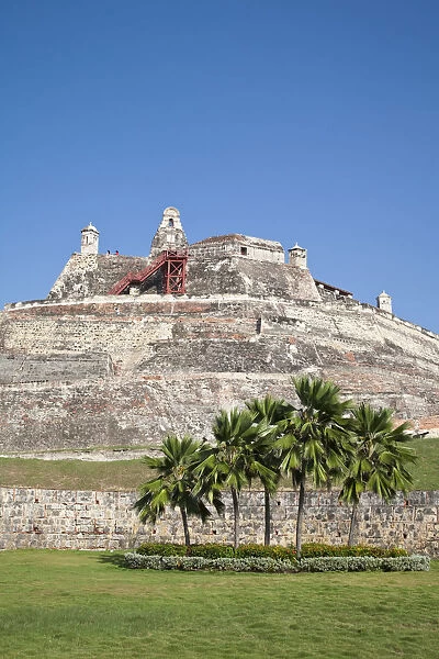 Colombia, Bolivar, Cartagena De Indias, San Felipe Castle, Castillo de San Felipe