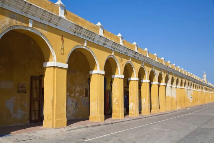 Framed Print : Colombia, Bolivar, Cartagena De Indias, Las Bovedas, - dungeons built in the city Framed Print : Colombia, Bolivar, Cartagena De Indias, Las Bovedas, - dungeons built in the city