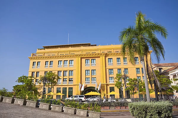 Colombia, Bolivar, Cartagena De Indias, Plaza Santa Teresa, Hotel Charleston Cartagena