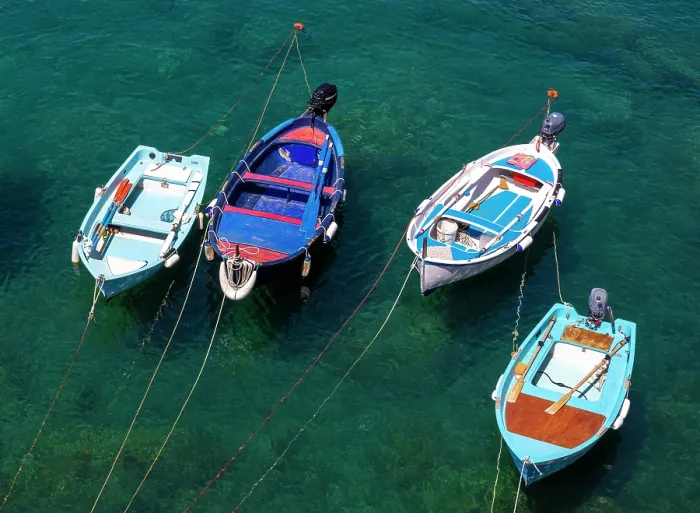 Framed Print : Colorful boats in the harbour, Riomaggiore, , Cinque Terre, La Spezia district, Liguria, Italy Framed Print : Colorful boats in the harbour, Riomaggiore, , Cinque Terre, La Spezia district, Liguria, Italy