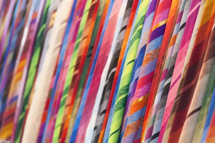 Framed Print : Colorful cloths, Morocco Framed Print : Colorful cloths, Morocco