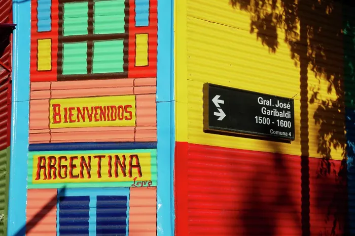 Framed Print : Detail of a colorful conventillo in La Boca, Buenos Aires, Argentina Framed Print : Detail of a colorful conventillo in La Boca, Buenos Aires, Argentina