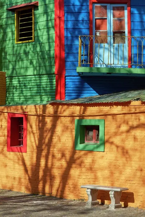 Framed Print : The colorful conventillos houses of the Caminito, La Boca, Buenos Aires, Argentina Framed Print : The colorful conventillos houses of the Caminito, La Boca, Buenos Aires, Argentina