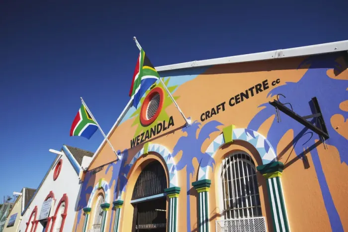 Framed Print : Colourful arts and crafts centre, Port Elizabeth, Eastern Cape, South Africa Framed Print : Colourful arts and crafts centre, Port Elizabeth, Eastern Cape, South Africa