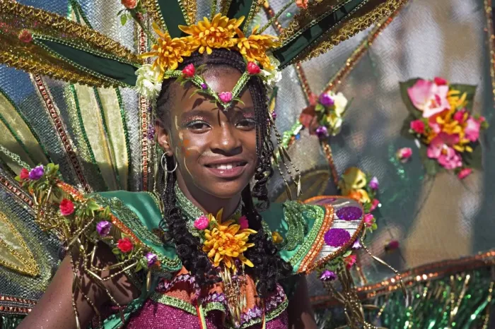 Framed Print : Colourful costumes in the Notting Hill Carnival Framed Print : Colourful costumes in the Notting Hill Carnival