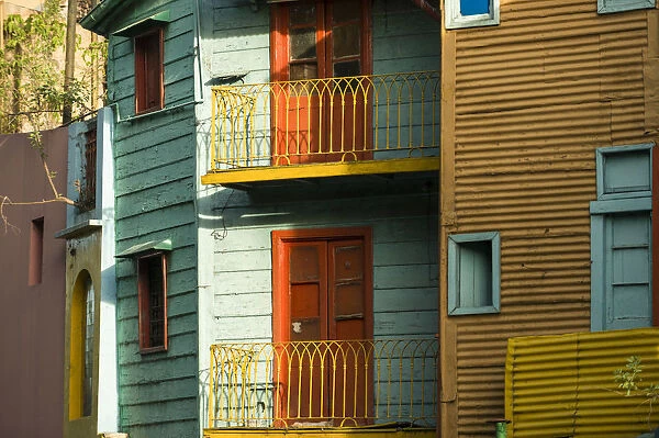 Colourful Facades, El Caminito, La Boca, Buenos Aires, Argentina