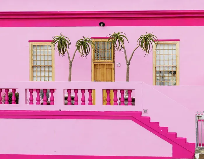 Framed Print : Colourful houses in Bo-Kaap neighbourhood, Cape Town, Western Cape, South Africa Framed Print : Colourful houses in Bo-Kaap neighbourhood, Cape Town, Western Cape, South Africa