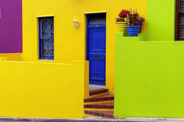 Framed Print : Colourful houses in Bo-Kaap neighbourhood, Cape Town, Western Cape, South Africa Framed Print : Colourful houses in Bo-Kaap neighbourhood, Cape Town, Western Cape, South Africa