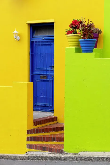 Framed Print : Colourful houses in Bo-Kaap neighbourhood, Cape Town, Western Cape, South Africa Framed Print : Colourful houses in Bo-Kaap neighbourhood, Cape Town, Western Cape, South Africa