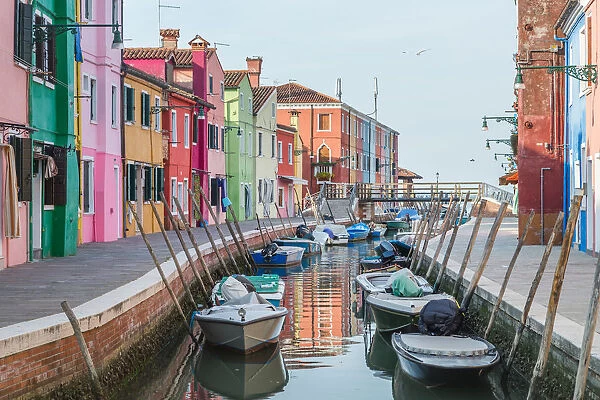 Colourful Houses, Burano, Venice, Italy