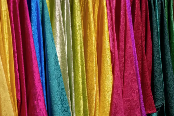 Framed Print : Colourful silks in a shop in Pho Co Hoa Lu (ancient capital of Vietnam in 10-11th centuries), Ninh Binh, Vietnam Framed Print : Colourful silks in a shop in Pho Co Hoa Lu (ancient capital of Vietnam in 10-11th centuries), Ninh Binh, Vietnam