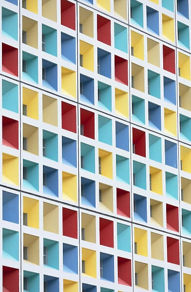 Colourful windows, Hong Kong