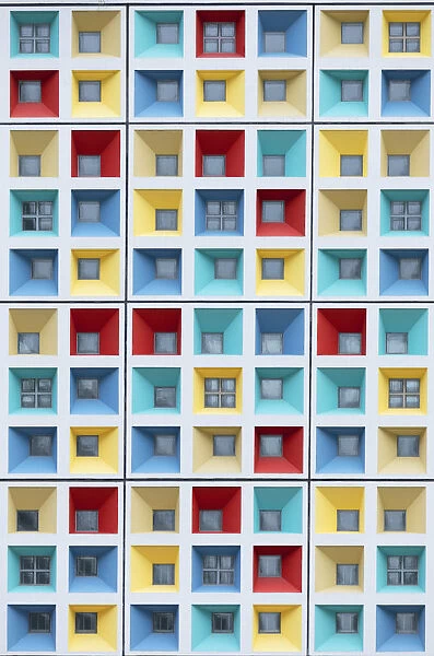 Colourful windows, Hong Kong