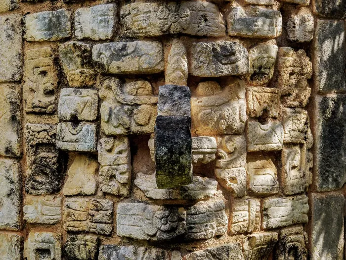 Framed Print : Column next to The Ossuary, Chichen Itza, Yucatan State, Mexico Framed Print : Column next to The Ossuary, Chichen Itza, Yucatan State, Mexico