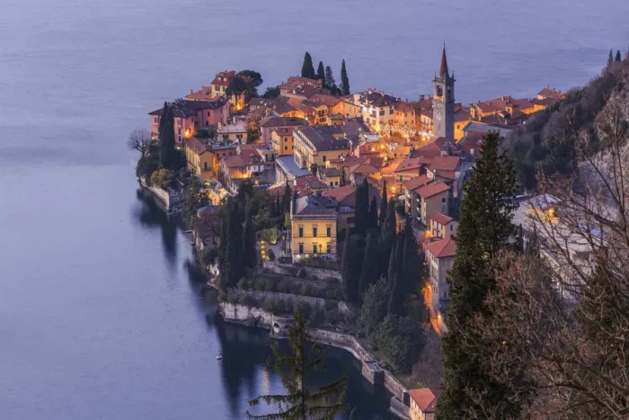Framed Print : Como lake, provence of Lecco, Varenna village, Lombardy, italy Framed Print : Como lake, provence of Lecco, Varenna village, Lombardy, italy