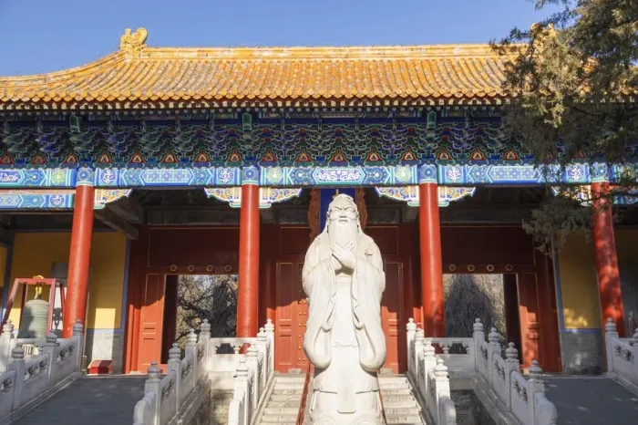 Framed Print : Confucius Temple, Beijing, China Framed Print : Confucius Temple, Beijing, China