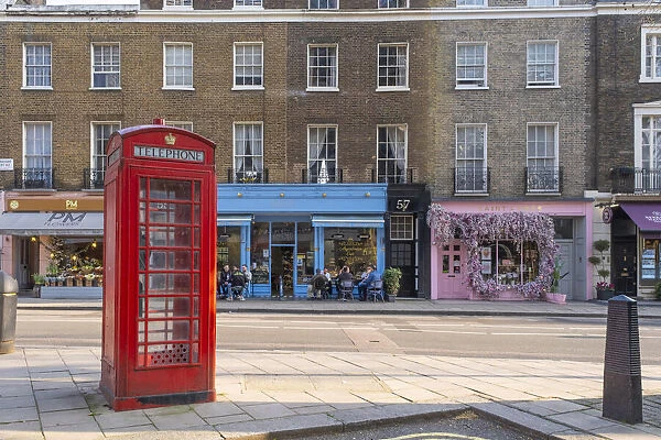 Connaught Street, Paddington, London, England, UK