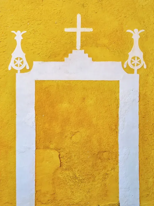 Framed Print : Convent of San Antonio de Padua, detailed view, Izamal, Yucatan State, Mexico Framed Print : Convent of San Antonio de Padua, detailed view, Izamal, Yucatan State, Mexico