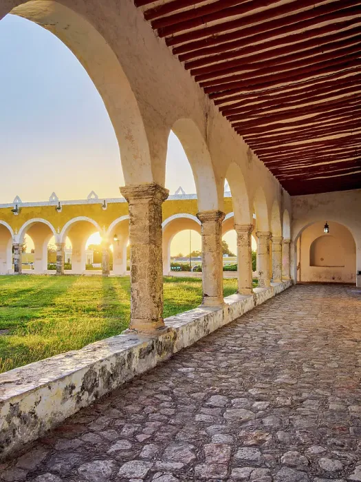 Framed Print : Convent of San Antonio de Padua at sunset, Izamal, Yucatan State, Mexico Framed Print : Convent of San Antonio de Padua at sunset, Izamal, Yucatan State, Mexico