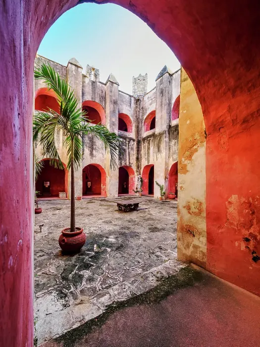Framed Print : Convent of San Bernardino de Siena, interior, Valladolid, Yucatan State, Mexico Framed Print : Convent of San Bernardino de Siena, interior, Valladolid, Yucatan State, Mexico