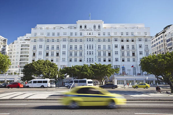 Copacabana Palace Hotel, Avenida Atlantica, Copacabana, Rio de Janeiro, Brazil