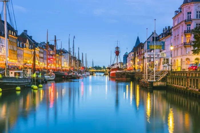 Framed Print : Copenhagen, Hovedstaden, Denmark, Northern Europe