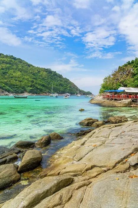 Framed Print : Coral Island, Thailand
